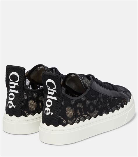 chloe sneakers black|farfetch chloe sneakers.